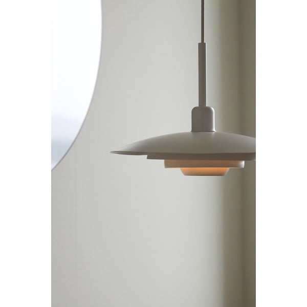 Lampadario bianco con paralume in metallo ø 35 cm Piny – Markslöjd-image-2