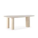 Tavolo da pranzo con effetto pietra 100x201 cm Daila – MOME