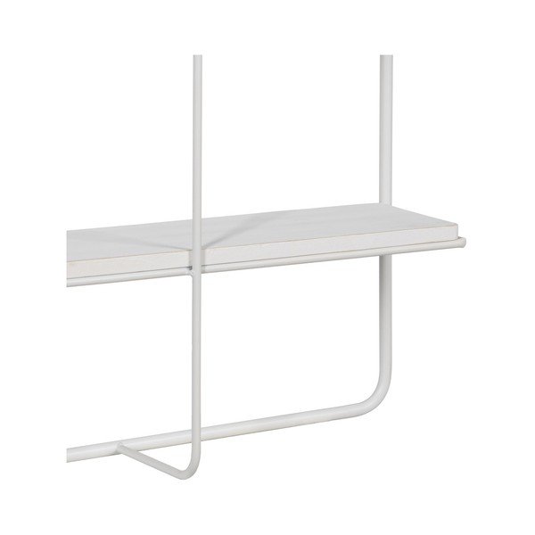 Scaffale in metallo a castello bianco 51 cm - Ixia-image-4