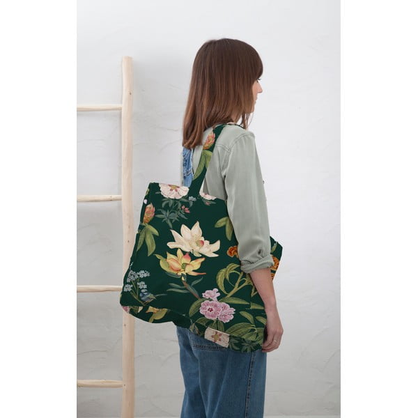 Borsa della spesa in lino Jara Green - Madre Selva-image-1