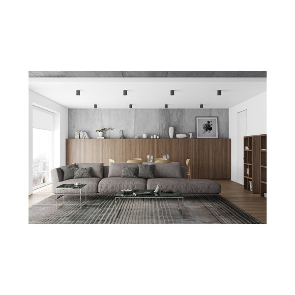 Tavolino con base cromata e piano in marmo verde Prairie, 75 x 120 cm Gleam - TemaHome-image-4