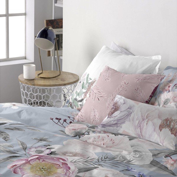 Set di 2 federe in cotone Basic Soft Bouquet - Happy Friday-image-1