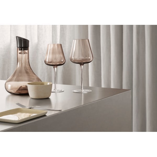 Set di 2 bicchieri da vino rosso marrone Belo - Blomus-image-1