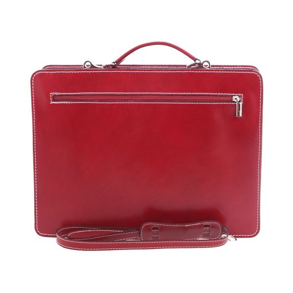 Borsa in pelle rossa Gaia - Chicca Borse-image-2