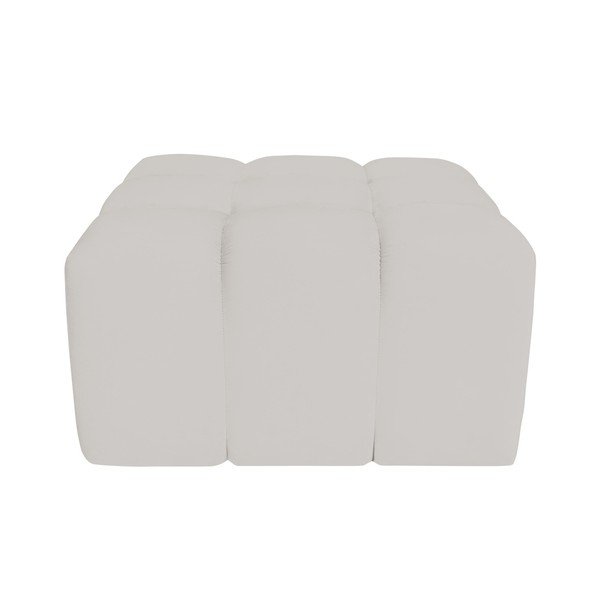 Pouf Lotus grigio chiaro - Mazzini Sofas-image-1
