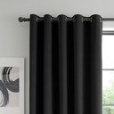 Tende in set oscuranti nere in velluto 2 pz 168x137 cm Wilson – Catherine Lansfield
