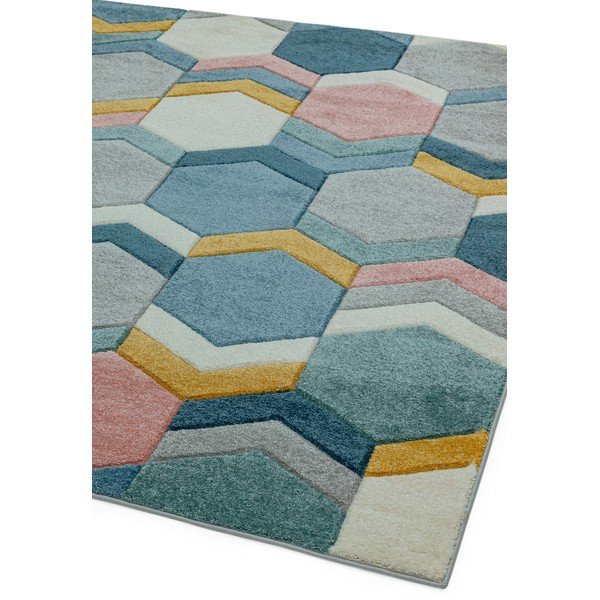 Tappeto Hexagon Multi, 200 x 290 cm Hexagon Mutli - Asiatic Carpets-image-2