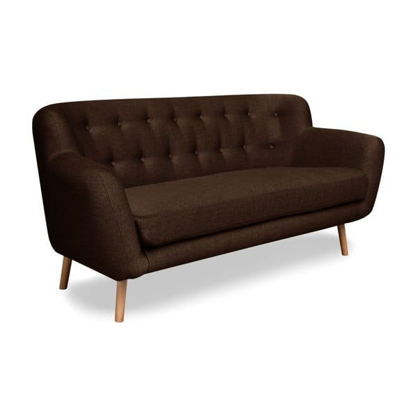 Divano marrone Cosmopolitan design , 162 cm London - Cosmopolitan Design-image-2