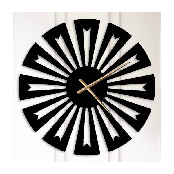 Orologio da parete nero Ethel - Unknown