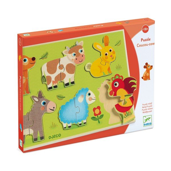 Puzzle a inserimento in legno - Djeco-image-2