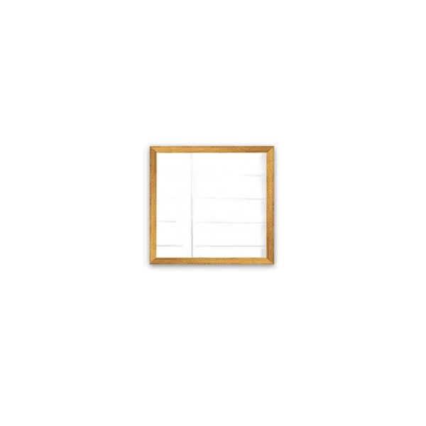 Set di 3 specchi da parete con cornice in oro Setayna, 24 x 24 cm - Oyo Concept