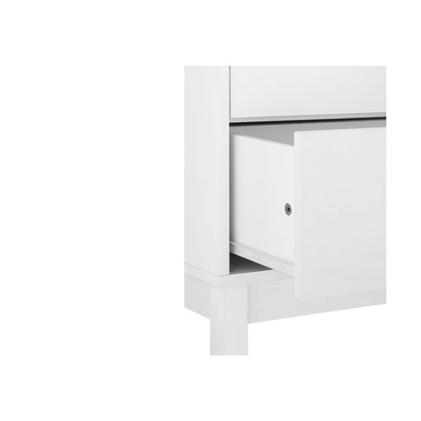 Mobile da bagno bianco , 30 x 161 cm Posta - Støraa-image-3