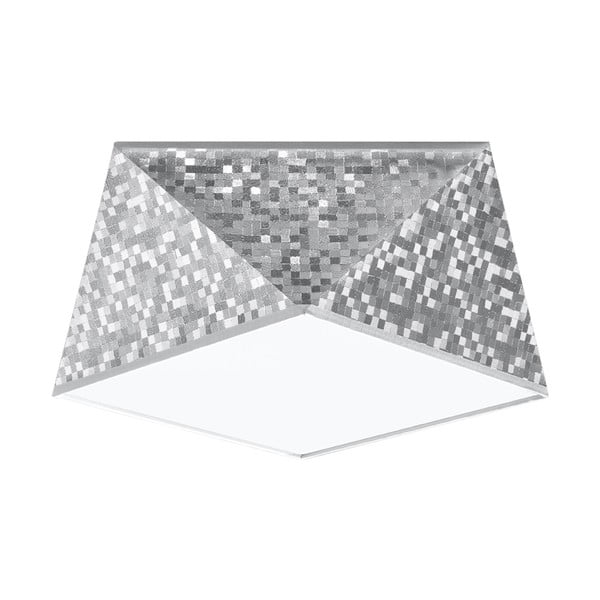 Lampada da soffitto in argento 25x25 cm Koma - Nice Lamps