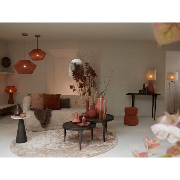 Divano bouclé beige 175 cm Amelie - Light & Living-image-3