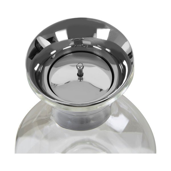 Decanter in vetro-metallo 1 l Winslet - Premier Housewares-image-4