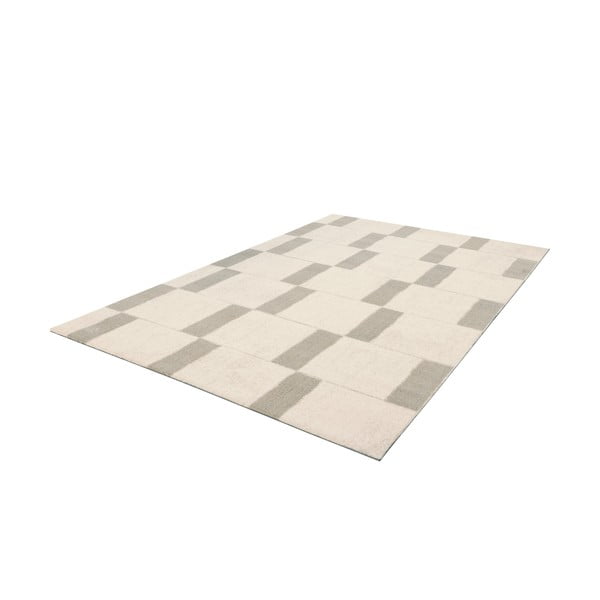 Tappeto beige in lana 133x190 cm Agnus Pavement – Agnella-image-3