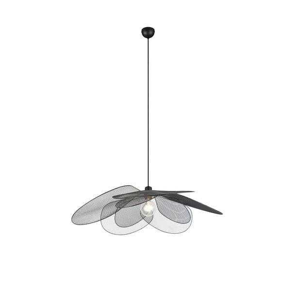 Lampadario nero opaco ø 87 cm Fleure – Trio-image-2