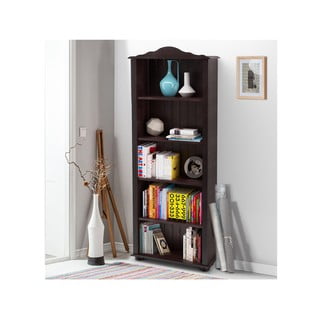 Libreria marrone in legno di pino 70x181 cm Ella - Støraa