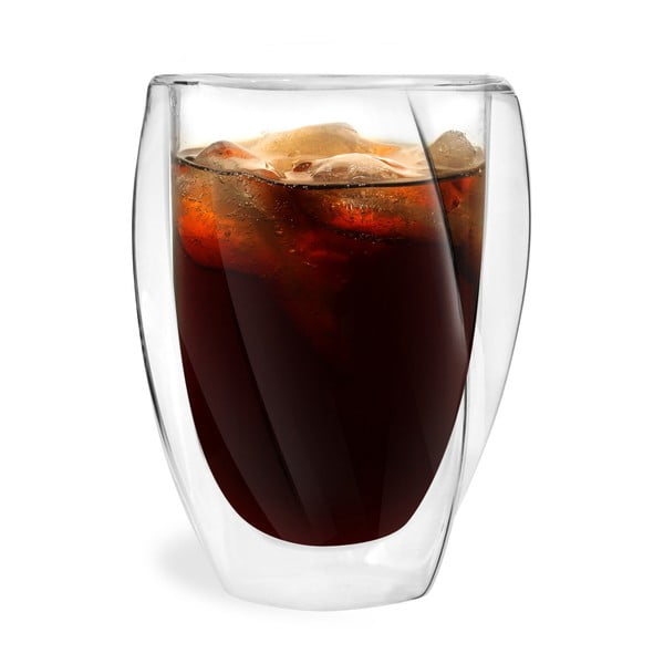 Set di 2 bicchieri da latte a doppia parete, 300 ml - Vialli Design-image-2