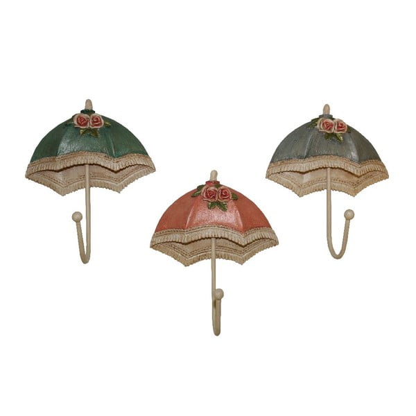 Set di 3 ganci per ombrelli - Antic Line