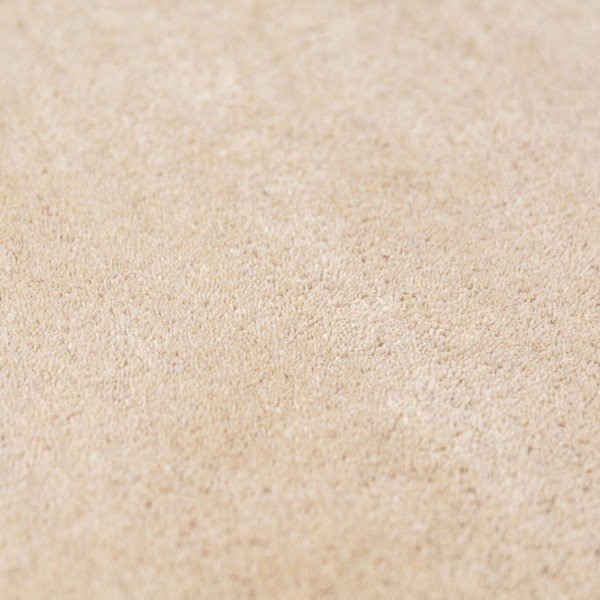 Tappeto rotondo di colore naturale in lana tessuto a mano ø 180 cm Leo Scallop – Flair Rugs-image-4