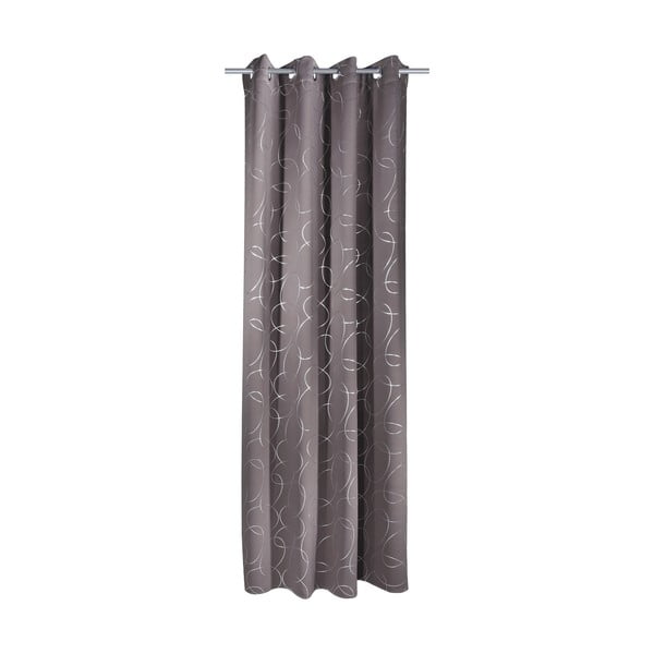 Tenda grigio scuro 135x245 cm Circles – Sehlbach