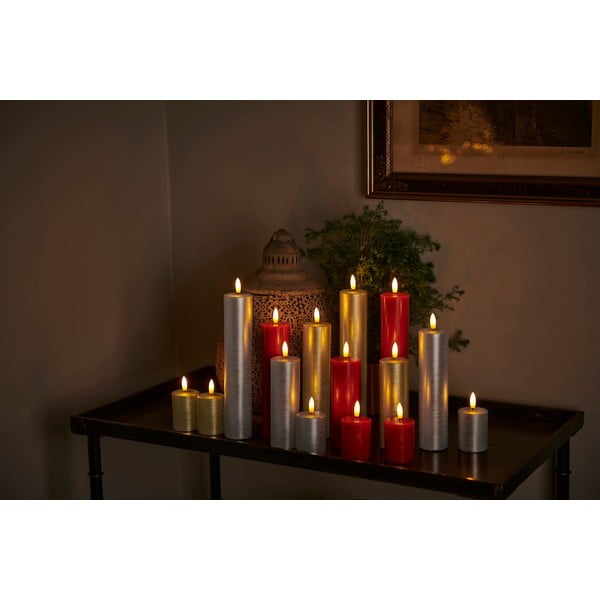 Candela a LED (altezza totale 15 cm) Sille – Sirius-image-3