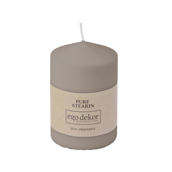 Candela marrone Top, durata 25 h Eco - Eco candles by Ego dekor