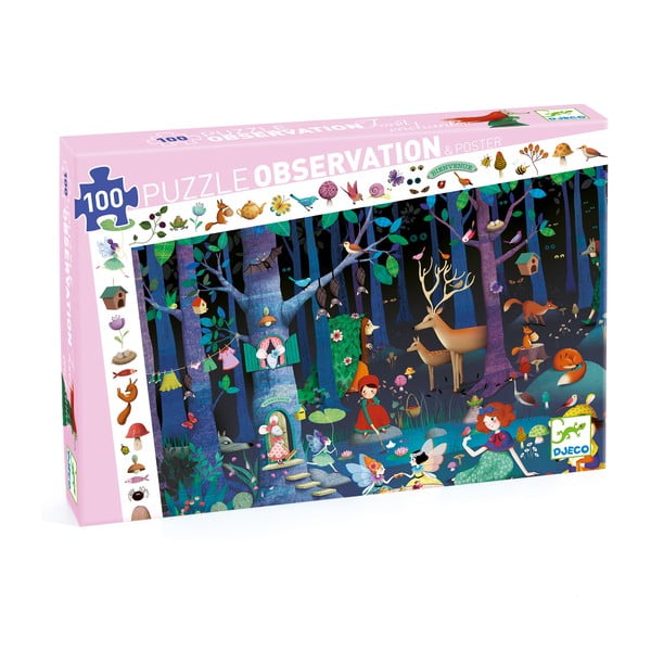 Puzzle Fairytale Forest - Djeco