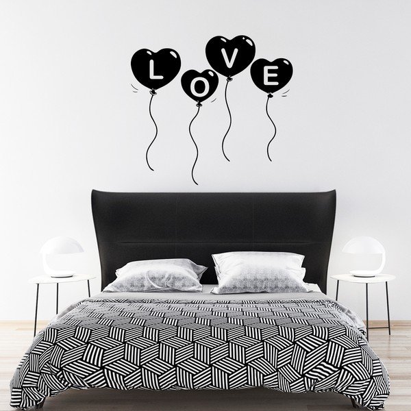 Samolepka Ambiance Baloon Love-image-1