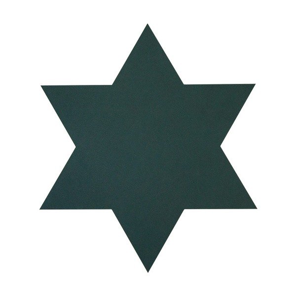Tovaglietta in eco pelle 34,5x34,5 cm Star Nupo – LIND DNA