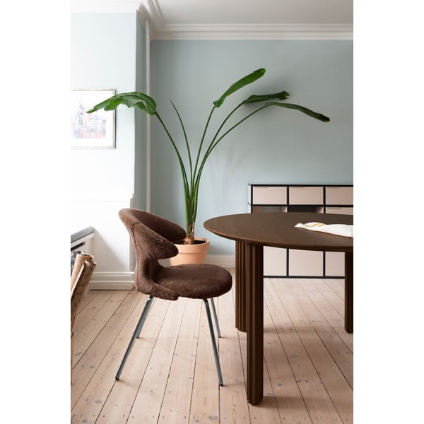 Tavolo da pranzo rotondo in rovere ø 120 cm Comfort Circle - UMAGE-image-1