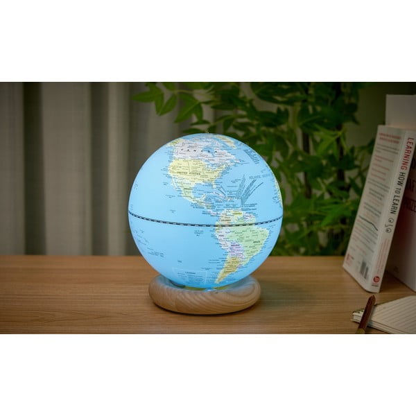Mappamondo ø 20 cm Atlas LED – Gingko-image-4