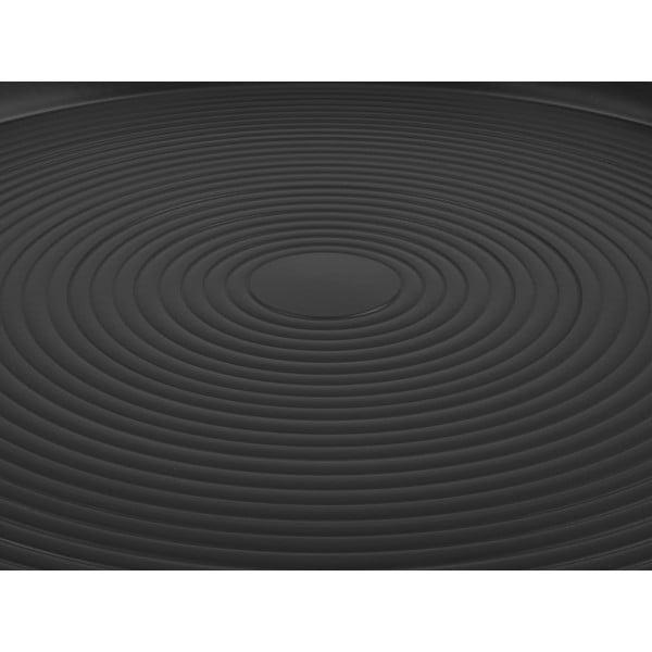 Tavolo portaoggetti Force in metallo nero, altezza 37,5 cm - Leitmotiv-image-3