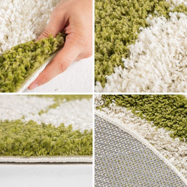 Tappeto per bambini verde e crema ø 120 cm Fun - Ayyildiz Carpets-image-3