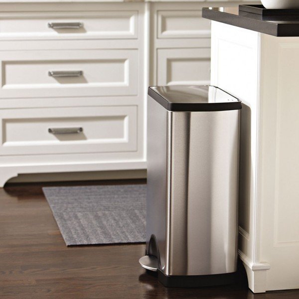 Bidone a pedale in acciaio inox 38 l - simplehuman-image-1