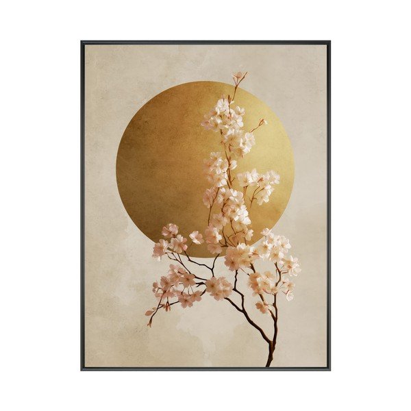 Dipinto stampato con cornice inclusa 60x80 cm Cherry Blossoms – Styler