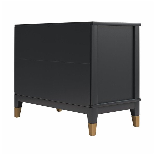 Comodino nero Westerleigh - CosmoLiving by Cosmopolitan-image-3