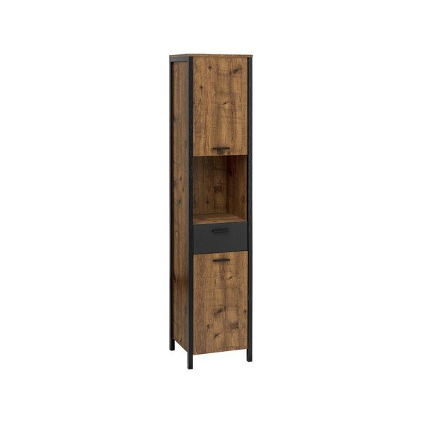 Mobile da bagno marrone scuro , 38 x 175 cm Werra - Støraa-image-1