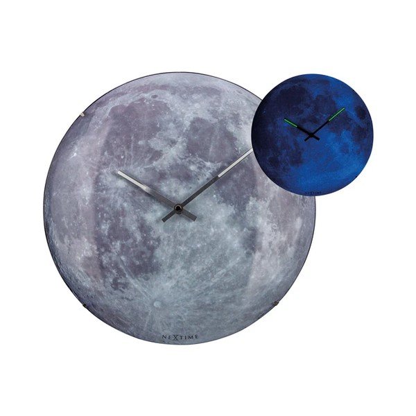Orologio da parete ø 35 cm Moon - NeXtime-image-3