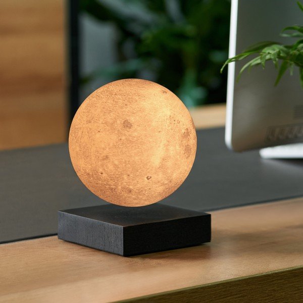 Decorazione luminosa nera con alimentazione a corrente ø 12 cm Moon – Gingko-image-3