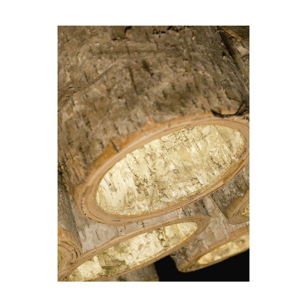 Lampada a sospensione in legno di betulla Aspen Triple - Citylights-image-3