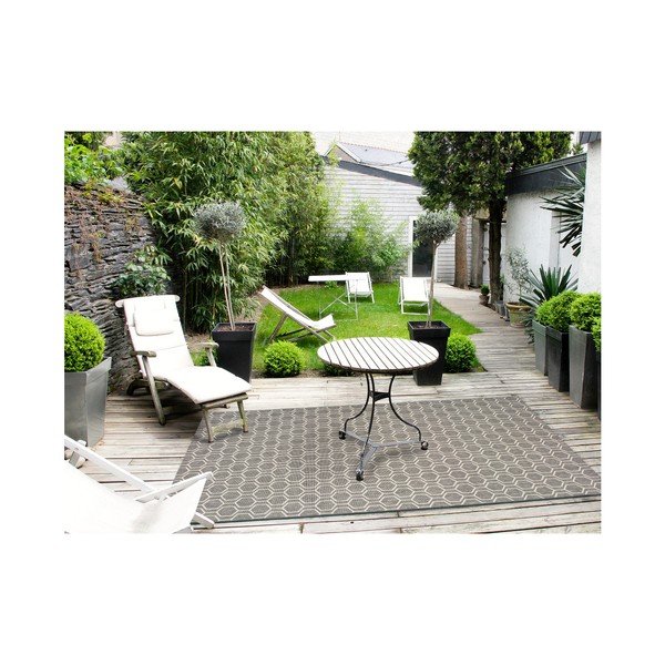 Tappeto grigio per esterni , 120 x 170 cm Clhoe - Universal-image-2