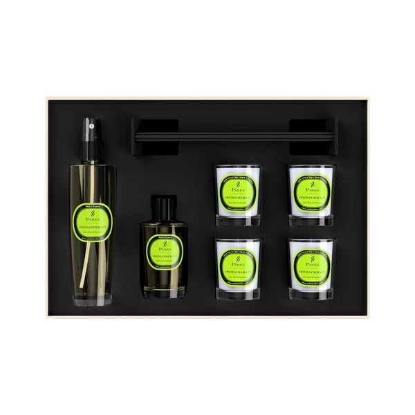 Set regalo di candele e diffusore Parks London, al profumo di lime, mandarino e basilico - Parks Candles London