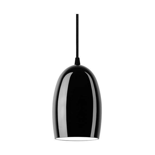 Lampada a sospensione nera S Glossy, ⌀ 14 cm Ume - Sotto Luce-image-4