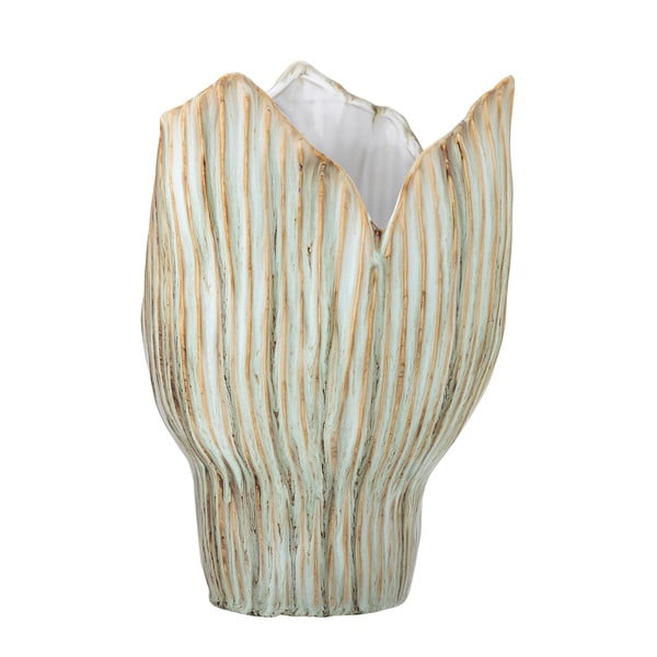 Vaso in gres verde chiaro (altezza 30 cm) Mahira - Bloomingville-image-3