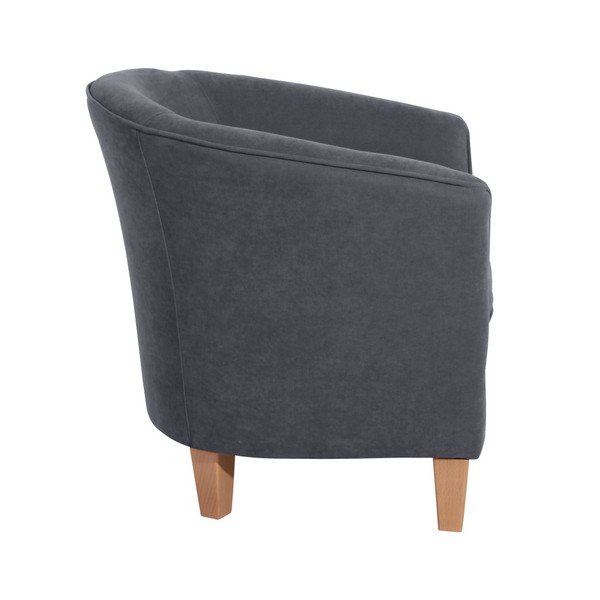 Poltrona Livia grigio antracite - Max Winzer-image-1