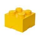 Scatola portaoggetti gialla quadrata - LEGO®