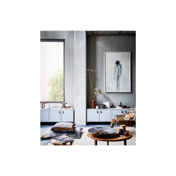 Mobile modulare in legno di pino grigio 81x41 cm Vt - vtwonen-image-1