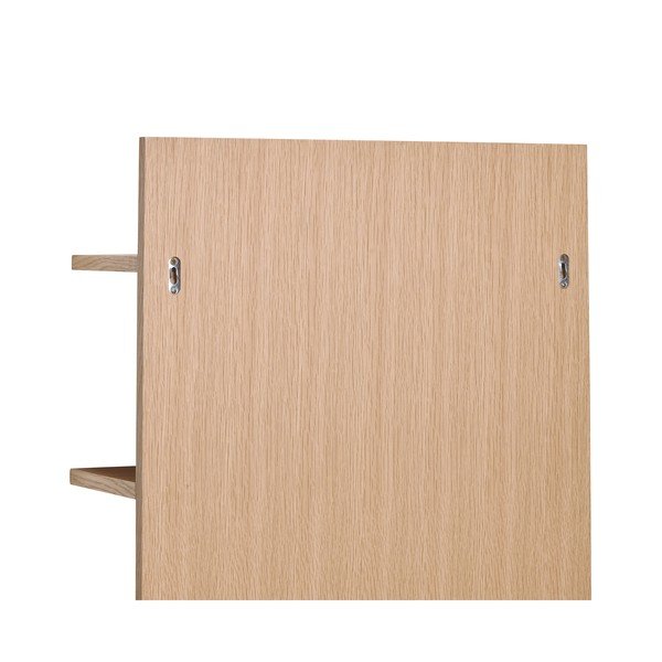 Mensola di colore naturale con effetto rovere con ripiani multipli 60 cm Stand – Hübsch-image-4